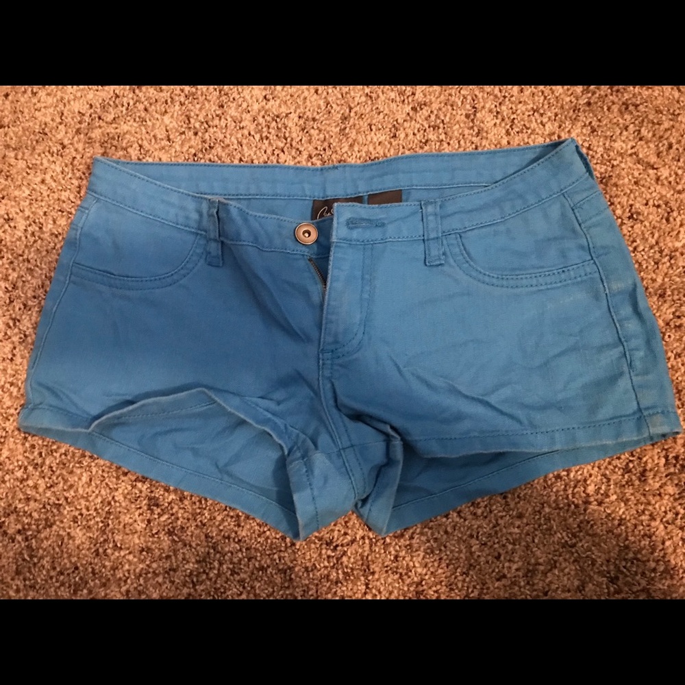 Light blue shorts